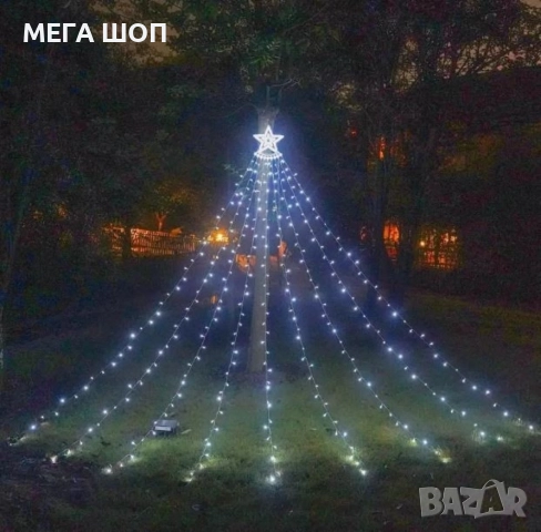 Коледна звезда Витлеем, снимка 2 - Настолни лампи - 52586919