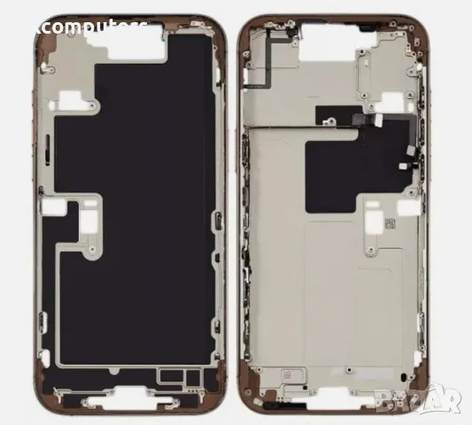 Среден борд за iPhone 16 Pro Max 6.9 / Розов / КЛАС A Баркод : 483909