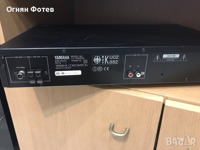 Тунер Yamaha TX-590RDS, снимка 4 - Други - 44291751