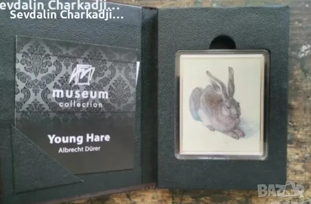 Колекционерска монета Young Hare Albrecht Dürer 2016, снимка 2 - Нумизматика и бонистика - 56206396