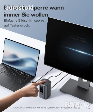 Докинг станция BASEUS Spacemate Series 11-в-1, за 3 монитора с 2 x HDMI 1 x DP 4K @ 60Hz, 3 x USB-A, снимка 2 - Други - 50979499