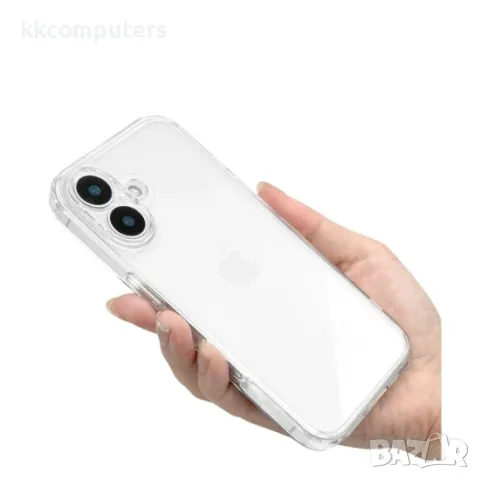 iPhone 16 (6.1) Силиконов кейс MBX 2mm и Протектор, снимка 2 - Калъфи, кейсове - 49847793