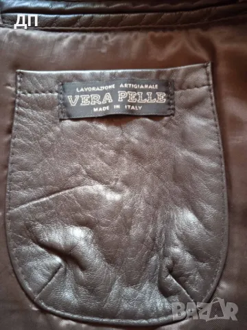 Мъжко Манто Естествена Кожа , снимка 2 - Якета - 47615470