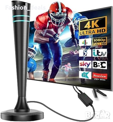 Нова ТВ антена приемник 4K 1080P HDTV Дом Телевизор