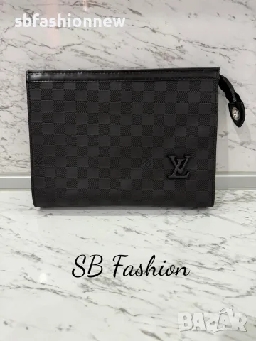 Черен клъч Louis Vuitton