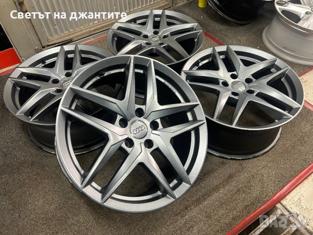 Джанти 18 Цола 5х112 Audi A4 A5 A6 Q5, снимка 4 - Гуми и джанти - 53428798