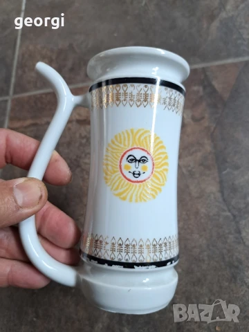 порцеланово бърдуче Carlovy vary Чехословакия 26/4, снимка 2 - Антикварни и старинни предмети - 50829453