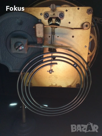 Стар антикварен красив каминен часовник, снимка 4 - Антикварни и старинни предмети - 53461929