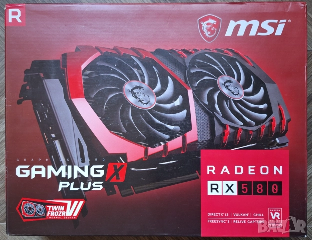 Видео карта GPU MSI RX 580 8GB