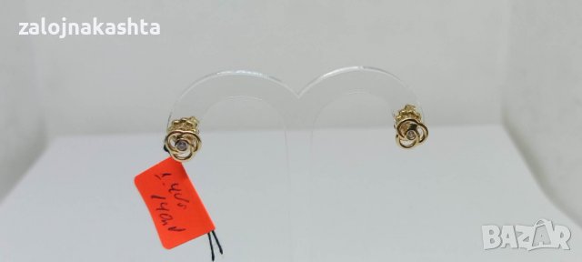 Нови Детски Златни обеци-1,40гр/14кр