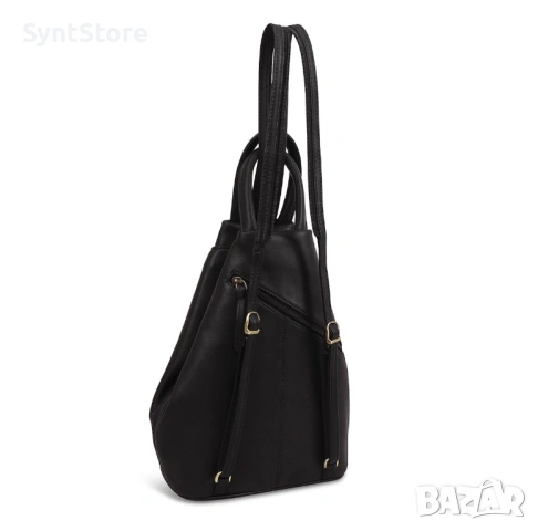 Елегантна кожена раница Lloyd Baker – London | Естествена кожа, снимка 2 - Раници - 53048309