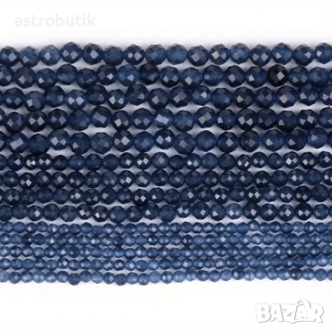 Естествен сапфир 4мм, снимка 2 - Други - 50774929