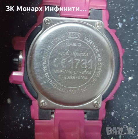 Часовник casio G Shock GBA-400 Розов, снимка 5 - Дамски - 53216953