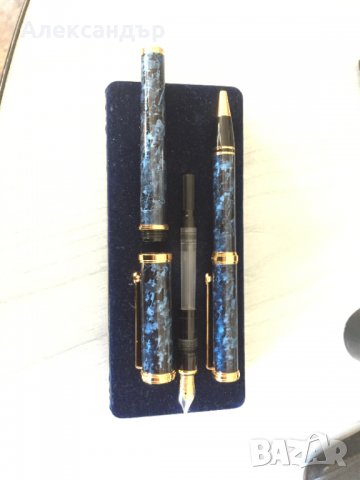 Комплект писалка и химикалка №3050, снимка 2 - Антикварни и старинни предмети - 38760829