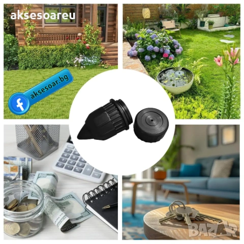 3 бр. Скривател за ключове за градина реалистичен подземен сейф тип поливна система здрава пластмаса, снимка 5 - Напояване - 53874036