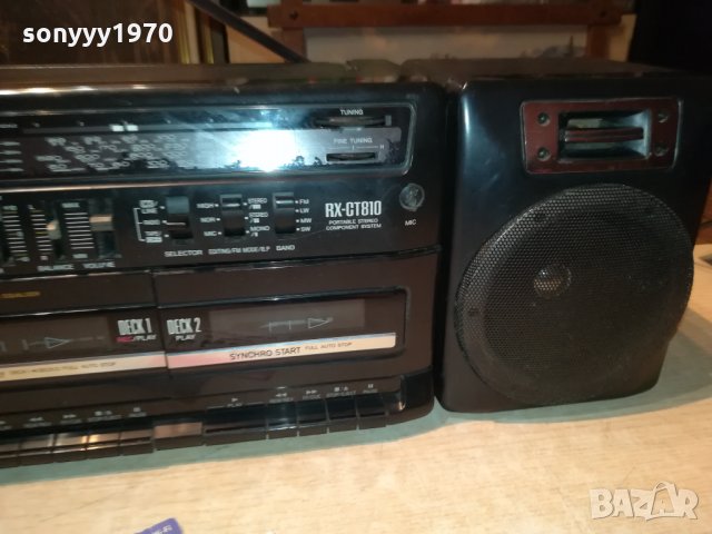 PANASONIC RX-CT810 1411211932, снимка 7 - Радиокасетофони, транзистори - 34804197