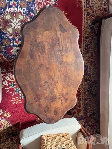 Дървена масичка-100х60см, снимка 4 - Маси - 49343227