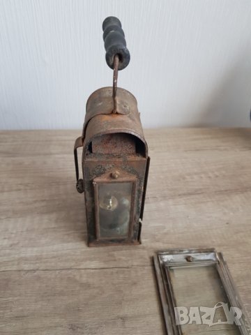 Немска военна окопна лампа WW1, снимка 6 - Антикварни и старинни предмети - 35988581