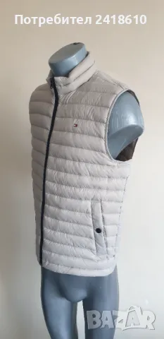 Tommy Hilfiger Down Vest Mens Size S / M НОВО! ОРИГИНАЛ! Мъжки Пухен Елек!, снимка 8 - Якета - 49224227