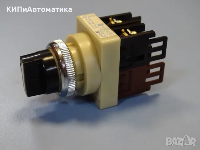 бутон селекторен FUJI Electric AH25-P3 AHX-291 selector switch, снимка 2 - Резервни части за машини - 49192295