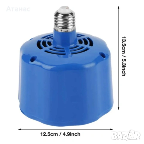 Фермерски нагревател с три мощности 100/200/300W за животни и птици, снимка 6 - За птици - 53413380