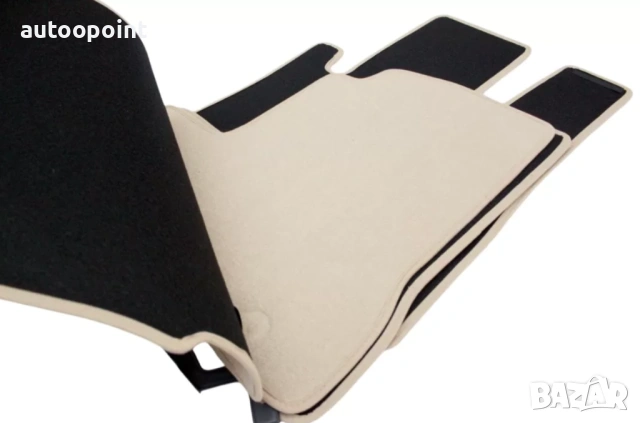 Мокетни стелки за MERCEDES S-Class W221 (2005-2013) - къса база бежови Petex, снимка 3 - Аксесоари и консумативи - 53822698