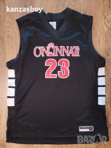 nike jordan rare vintage cincinnati bearcats - мъжки колекцинерски потник ОТЛИЧЕН 2ХЛ, снимка 2 - Тениски - 52540199