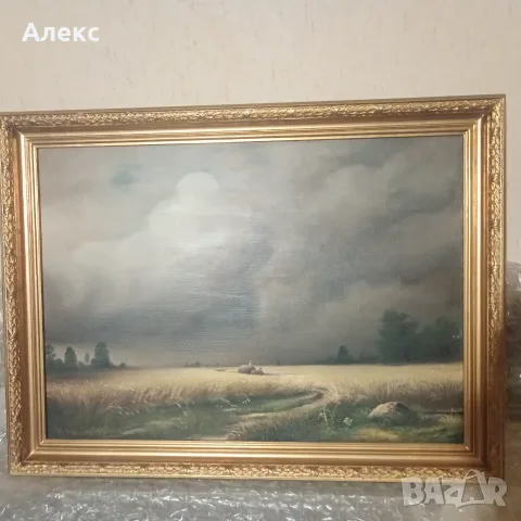 Маслена картина пейзаж!, снимка 2 - Картини - 56157590