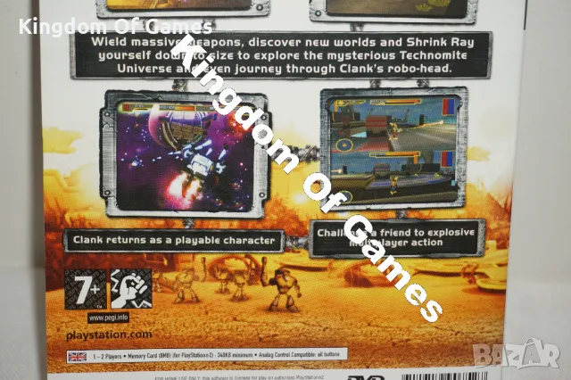 Рядка Игра за PS2 Ratchet & Clank Size Matters, снимка 10 - Игри за PlayStation - 48258097