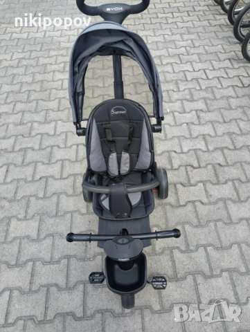 BYOX Детска триколка SUMMER сив, снимка 5 - Детски велосипеди, триколки и коли - 53564573