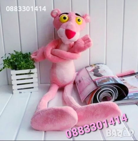 Пинко Розовата Пантера плюшена играчка 60см , снимка 5 - Плюшени играчки - 39342592