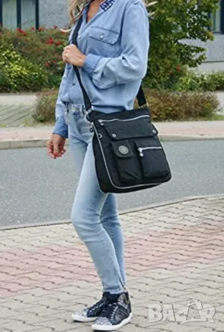 Bag street Чудесна оригинална голяма олекотена дамска чанта , снимка 2 - Чанти - 48342154