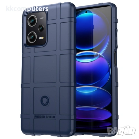 Xiaomi Note 12 Pro 5G / Poco X5 Pro 5GT PU Удароустойчив Калъф и Протектор