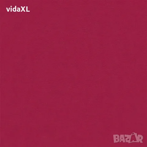 vidaXL 2-местен диван, виненочервен, 120 см, кадифе, снимка 7 - Дивани и мека мебел - 56148419