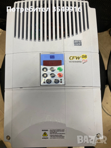 Честотен регулатор(инвертор) WEG 11кw/400V CDW08, снимка 2 - Други машини и части - 52349404