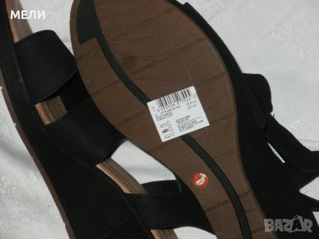 CLARKS нови естествен набук 37и1/2, снимка 8 - Сандали - 51013701