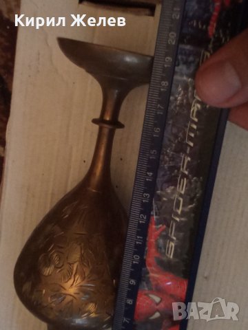 Ваза стара бронзова , снимка 9 - Декорация за дома - 33996352