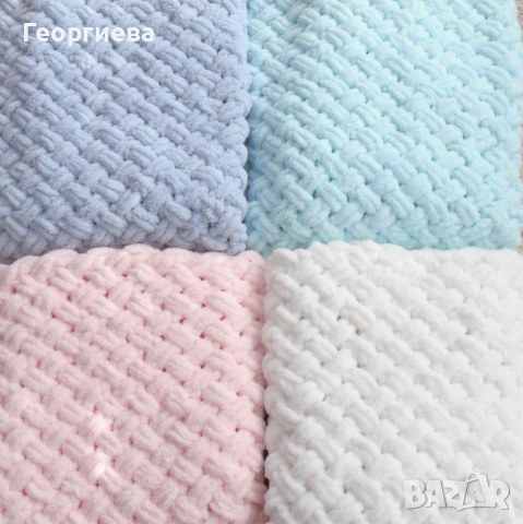 Бебешки одеялца от Ализе Пуфи, снимка 2 - За бебешки колички - 36223065