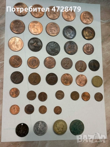 Стари монети от различни страни, снимка 3 - Антикварни и старинни предмети - 53358310