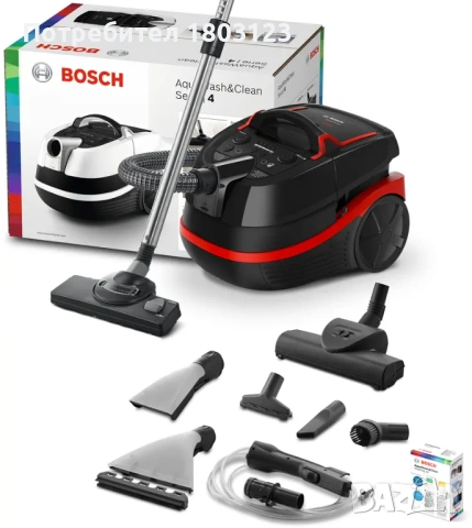 Прахосмукачка Бош за пране и сухо почистване , снимка 2 - Прахосмукачки - 53856345