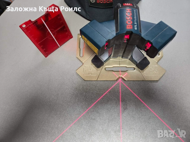 Лазерен нивелир BOSCH GTL 3 PROFESSIONAL, снимка 2 - Други инструменти - 53494482