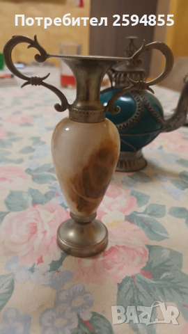 Антични ваза,чайник и амфора, снимка 3 - Антикварни и старинни предмети - 44606517