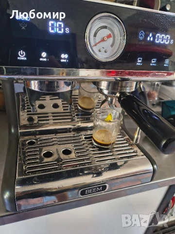 BEEM ESPRESSO-GRIND-EXPERT Премиум кафемашина с механизъм за смилане | 2 термоблока, екстракция , снимка 5 - Кафемашини - 51315302