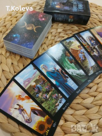 НОВИ Карти- Witches tarot , снимка 3 - Езотерика - 41408604