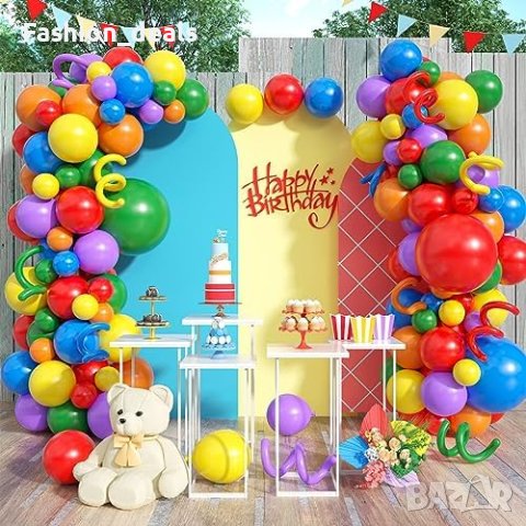 Нов Комплект за арка 120 броя балони Парти Рожден Ден Събитие Моминско парти Украса