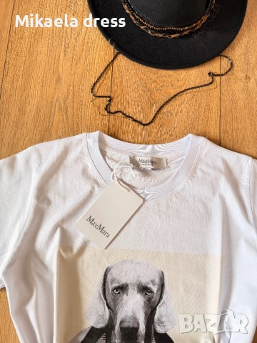 Разкошен тишърт 100% памук Max M.С М Л размер, снимка 3 - Тениски - 53613899