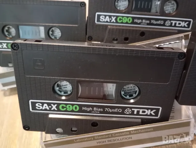 TDK SA XC90 tdk saxc90 tdk sa-x c90 хромни аудиокасети, снимка 2 - Аудио касети - 50224817