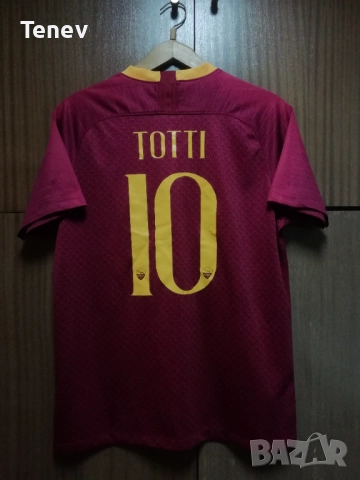 AS Roma Totti Nike оригинална тениска фланелка Рома Тоти екип 