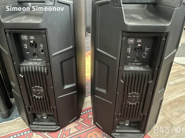 Активни тонколони RCF ART 910-A + стойки, снимка 9 - Тонколони - 55939839