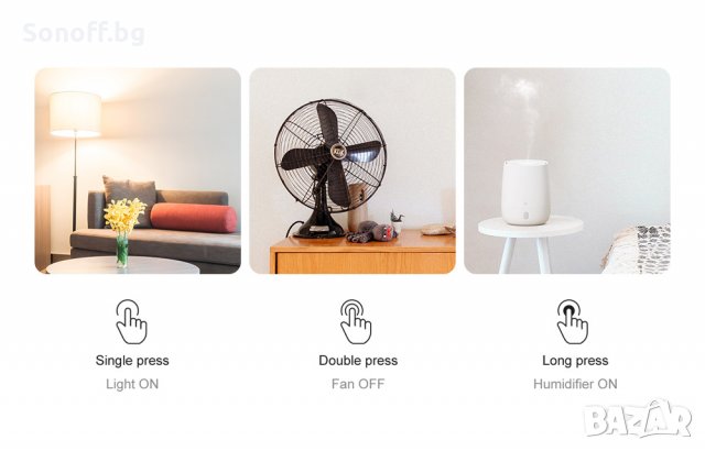 SONOFF SNZB-01 – Zigbee ключ / бутон, снимка 4 - Друга електроника - 33961551